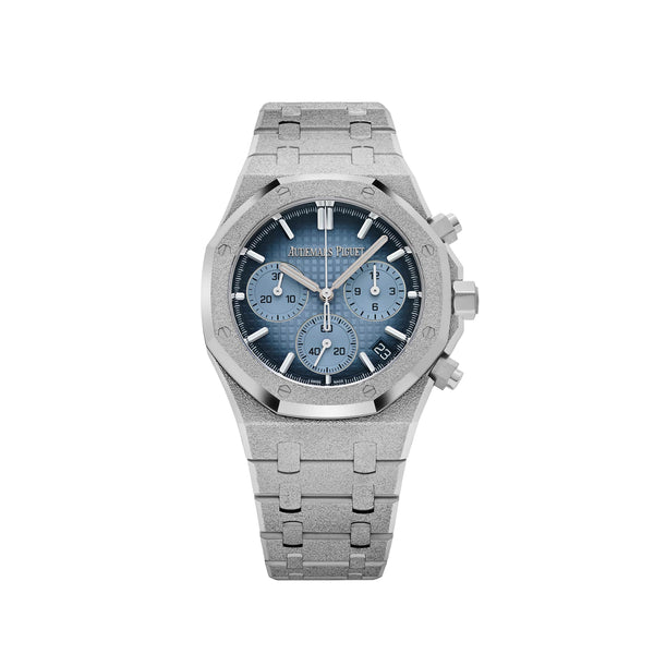Audemars Piguet Royal Oak Chronograph 26240BC — Frosted White Gold