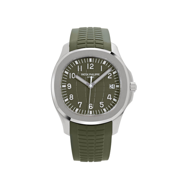 Patek Philippe Aquanaut Ref. 5168G — Khaki Dial