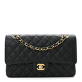 Chanel Caviar Classic Double Flap Black