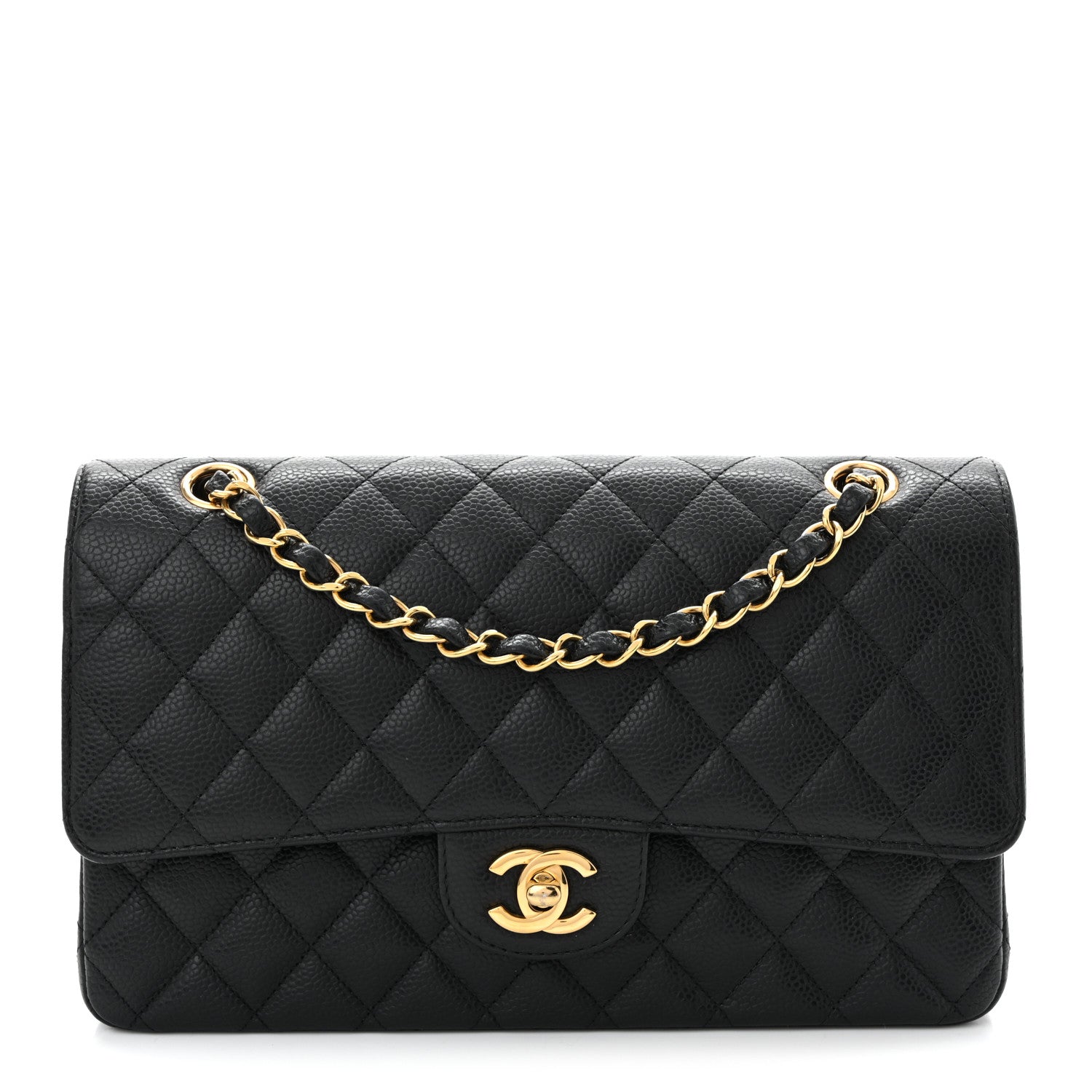 Chanel Caviar Classic Double Flap Black