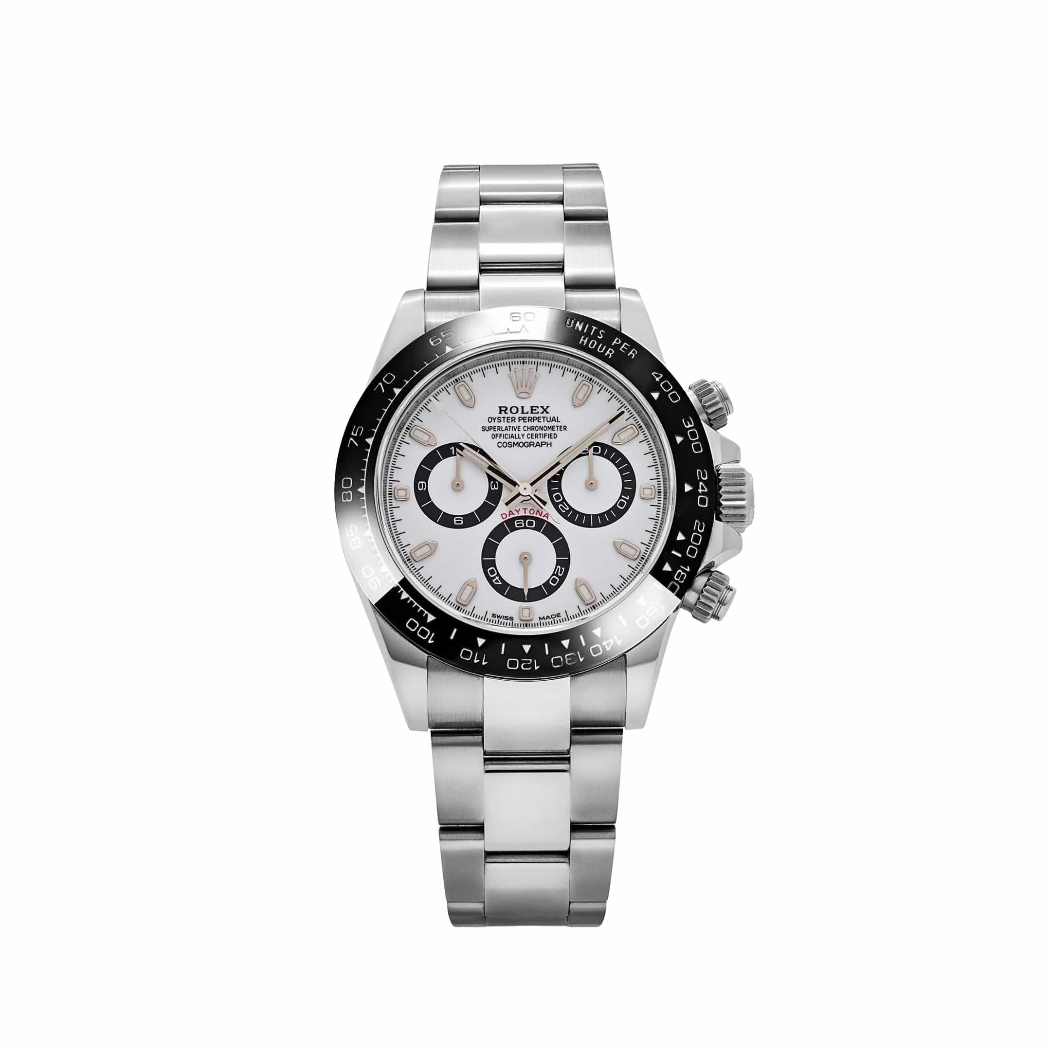 Rolex Cosmograph Daytona Ref. 116500LN — White Dial